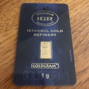 1 gram gold bar from Istanbul
